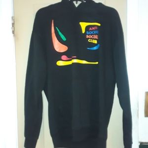 Mens anti social social club hoodie